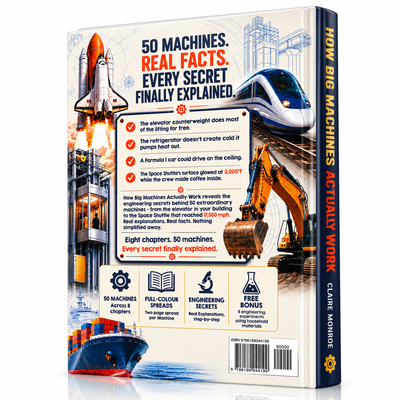 How Big Machines Actually Work — 50 Engineering Secrets for Kids Aged 6–12
