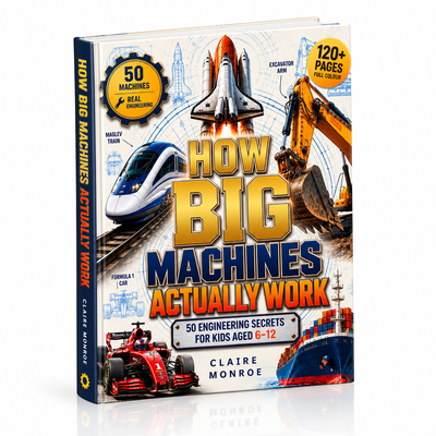 How Big Machines Actually Work — 50 Engineering Secrets for Kids Aged 6–12