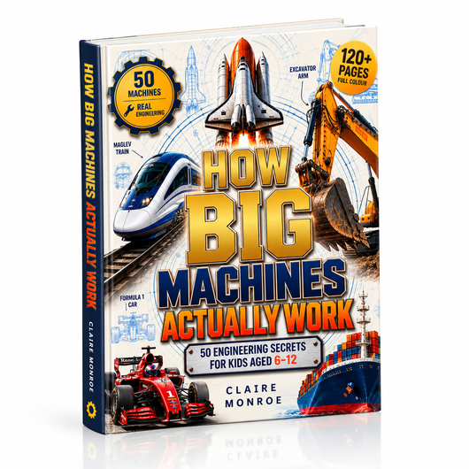 How Big Machines Actually Work — 50 Engineering Secrets for Kids Aged 6–12