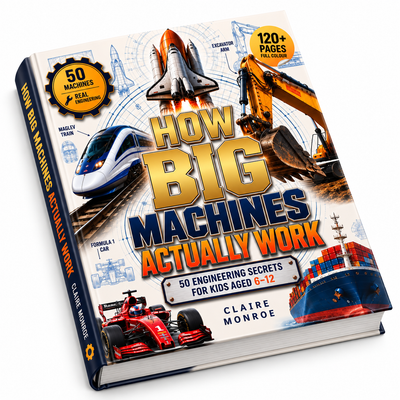 How Big Machines Actually Work — 50 Engineering Secrets for Kids Aged 6–12